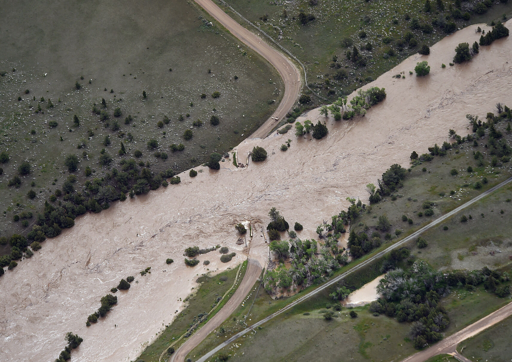 Flooding aerial